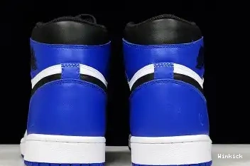 AIR “FRAGMENT” 1 BLACK ROYAL-WHITE 716371-040 RETRO MENS JORDAN SPORT 0705